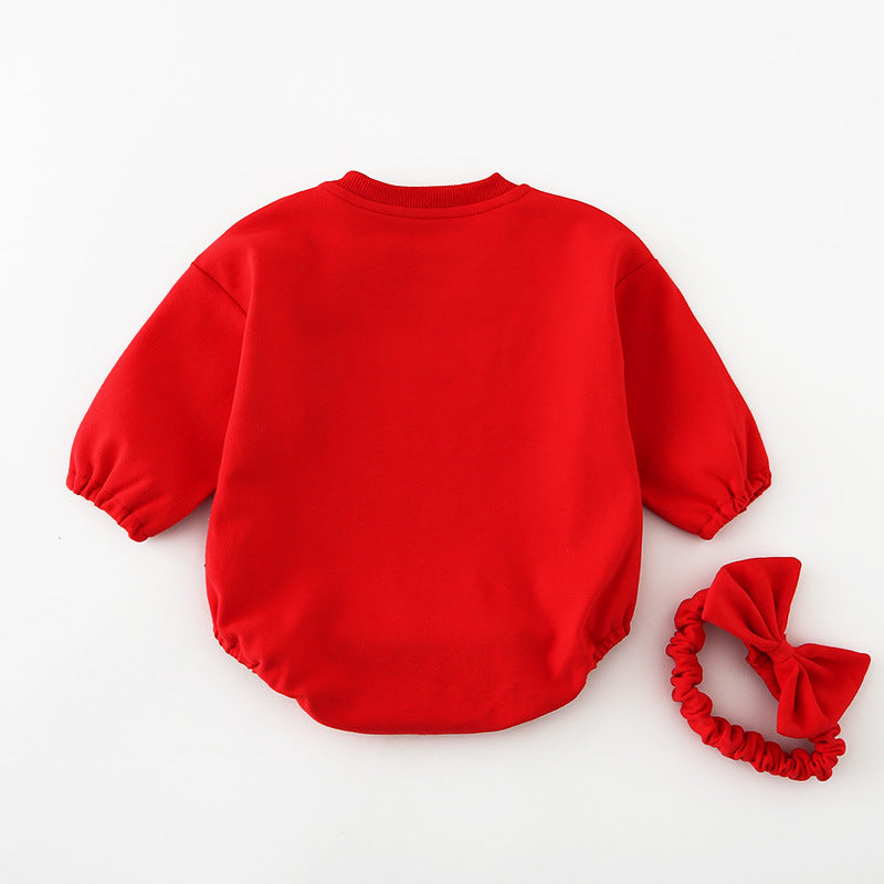 Valiana body fejpánttal piros