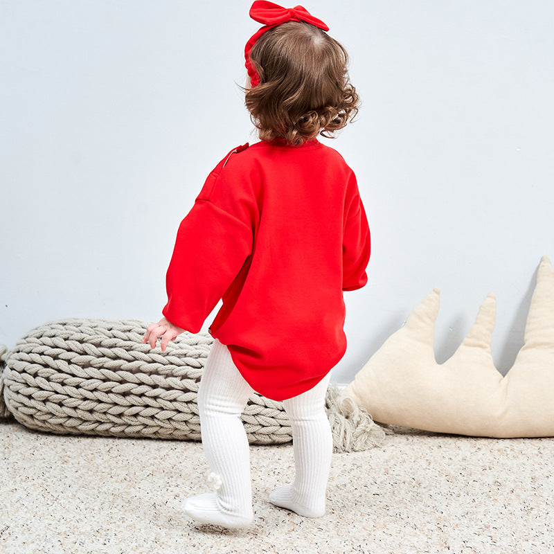 Valiana body fejpánttal piros