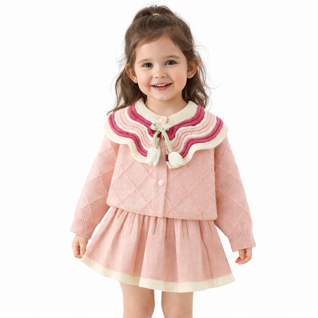 Veroni rózsaszín két részes szett