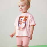 Fulvia kétrészes szett rózsaszín