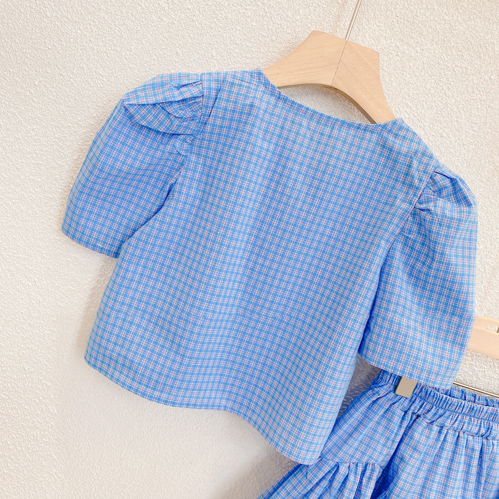 Azra kék kétrészes szett