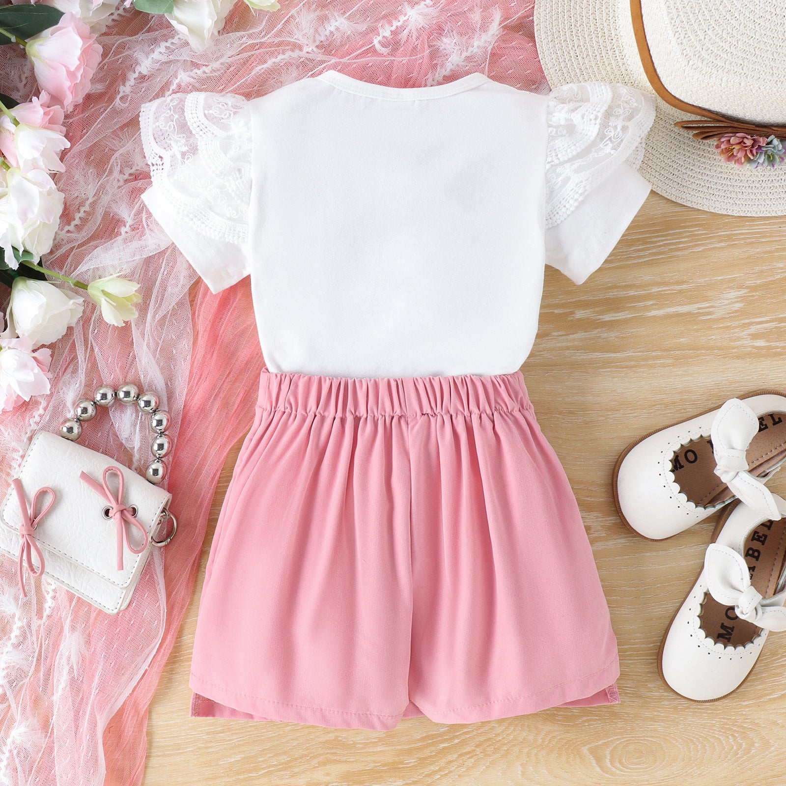 Onina rózsaszín két darabos szett