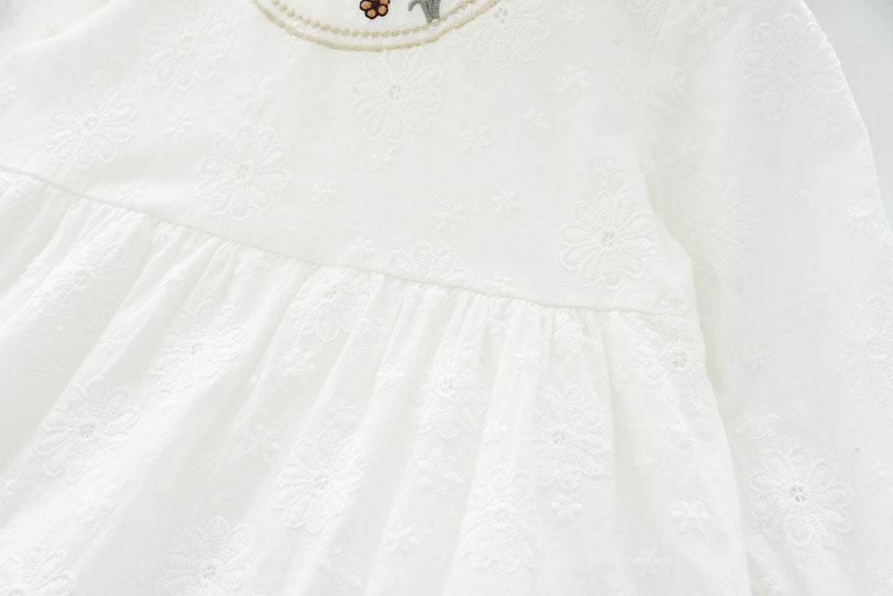 Rochie cu detalii Lasia Alb