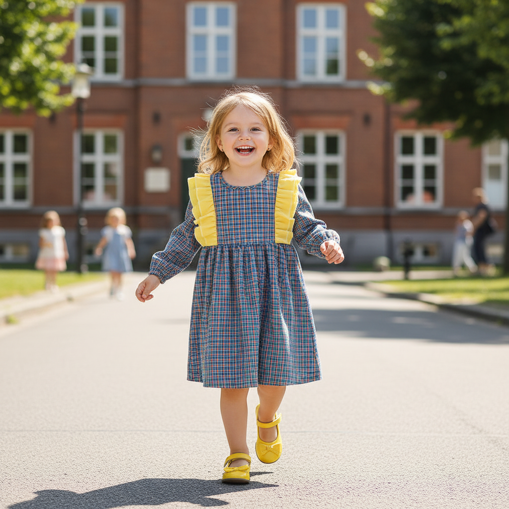 Marsina kék színű díszített ruha