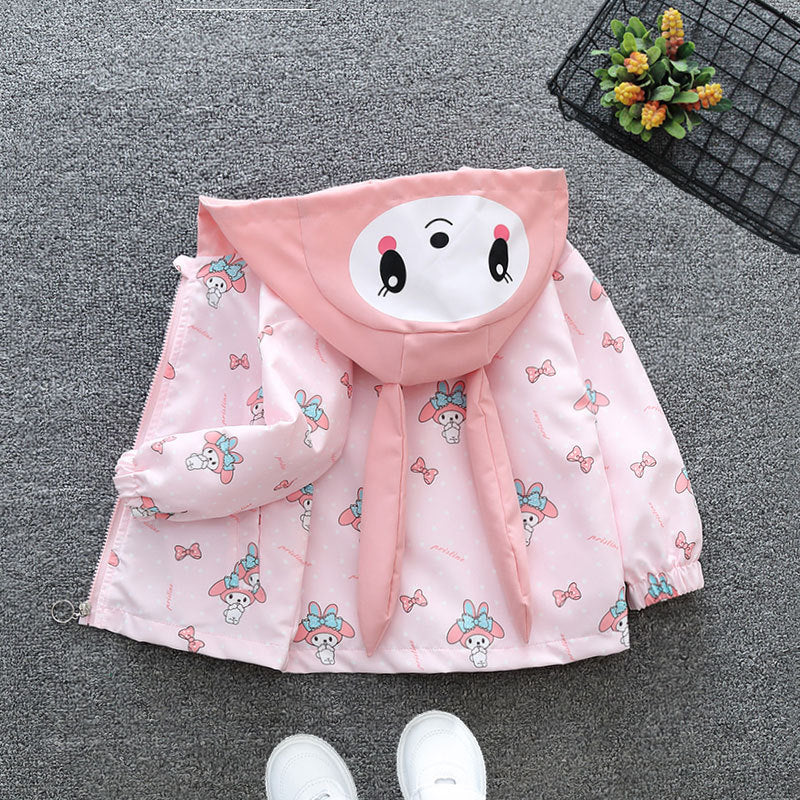 Losya rózsaszín kapucnis dzseki