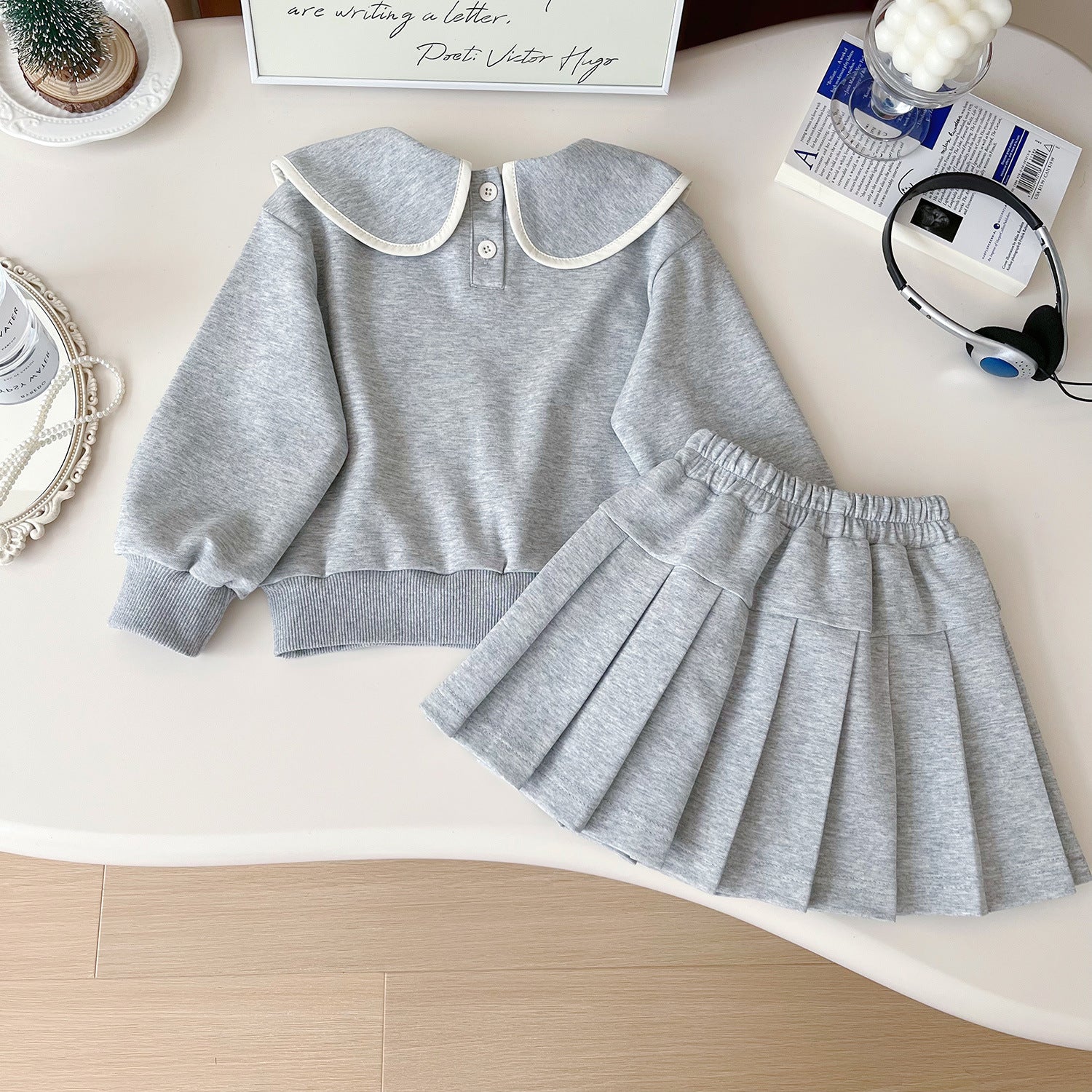 Ilinca szürke kétrészes szett