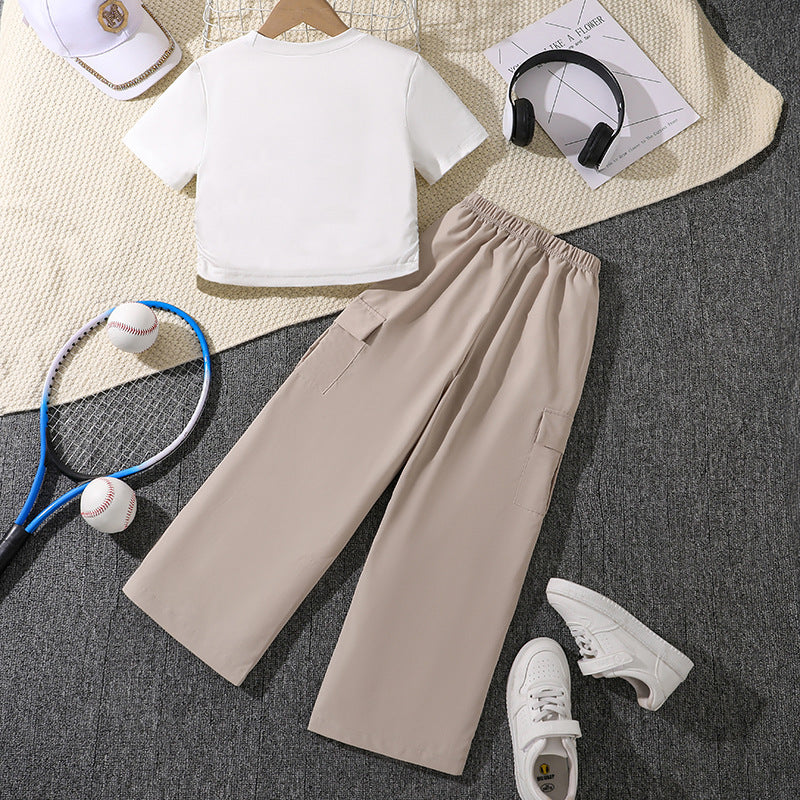 Catelina kétrészes szett krémszínű