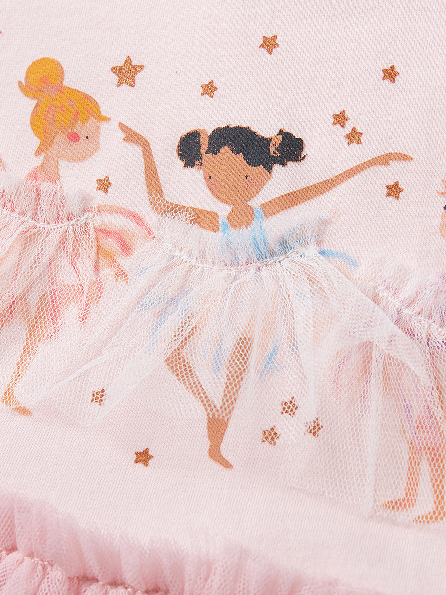 Lorana részletekkel ruha Rózsaszín