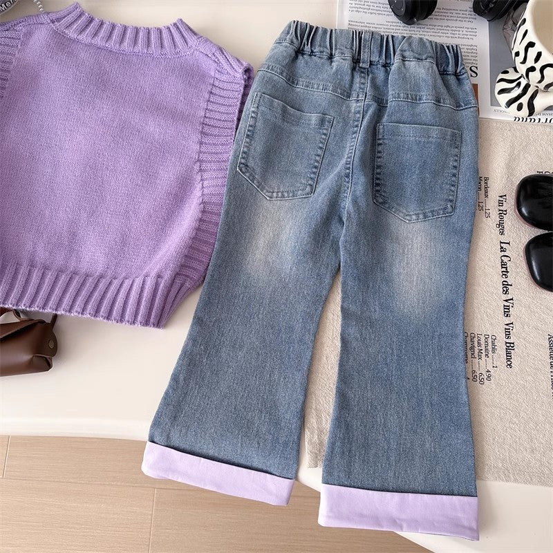 Set din doua piese Olra Mov