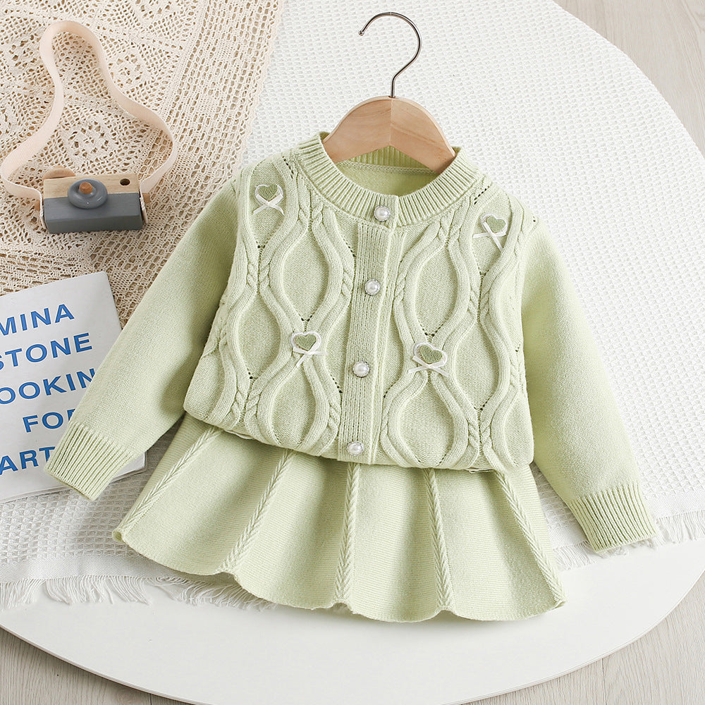 Amedina zöld kétrészes szett