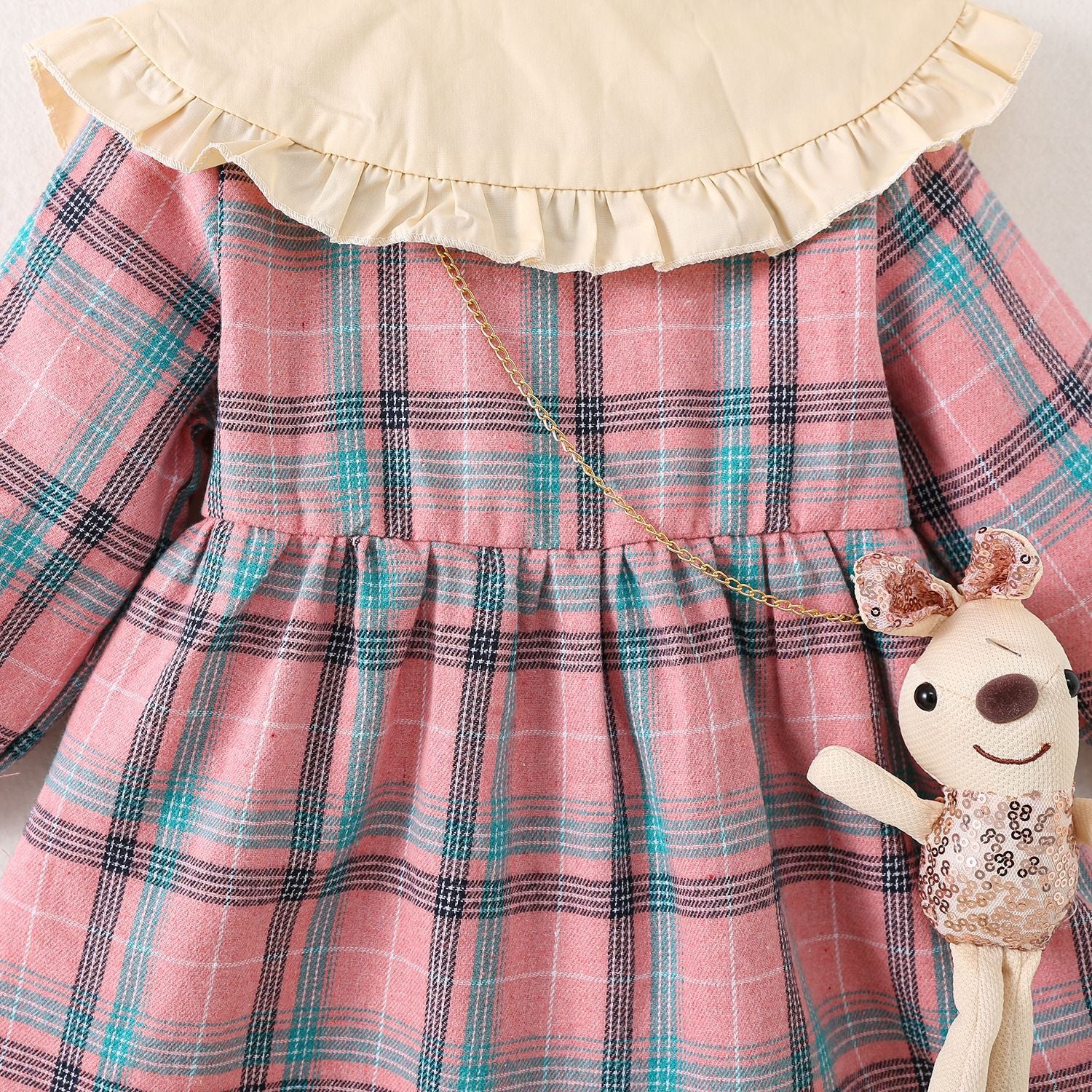 Colsya részletekkel díszített tunika Rózsaszín