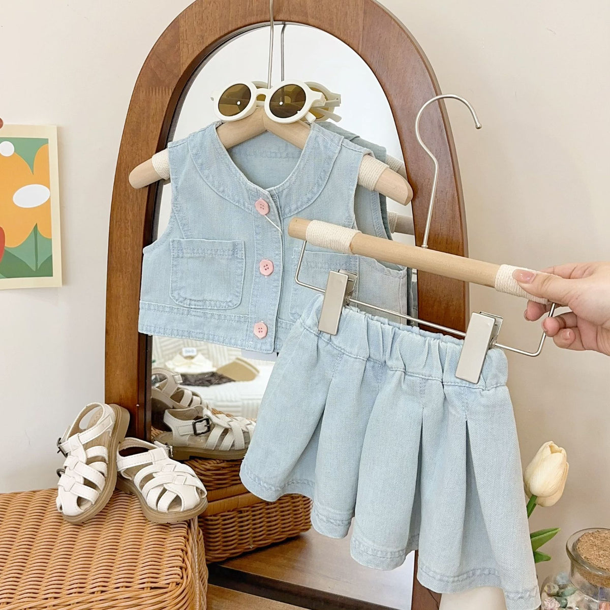 Zya kétrészes szett kék