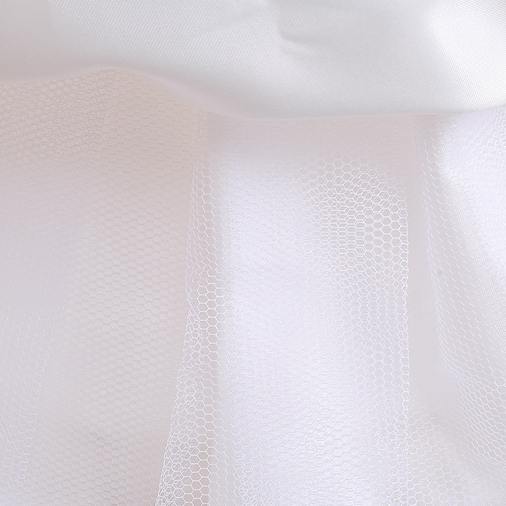 Rochie cu detailsi Ziala Alb