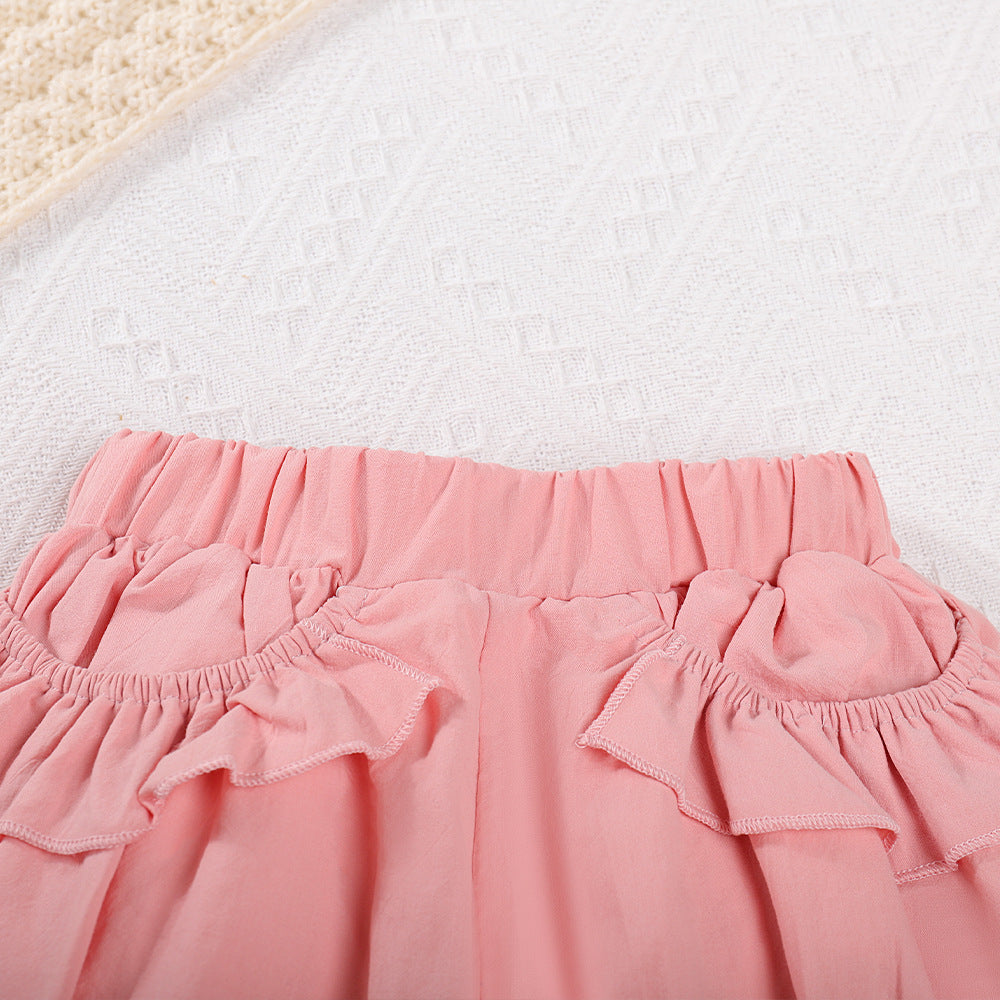 Laosia kétrészes szett rózsaszín