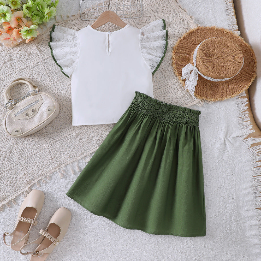 Set din doua piese Sisra Verde