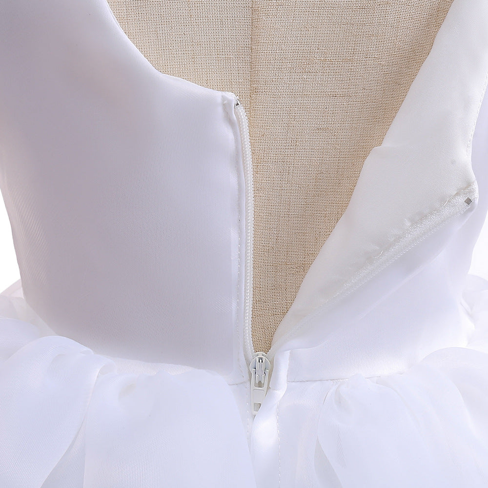 Rochie cu detailsi Ziala Alb
