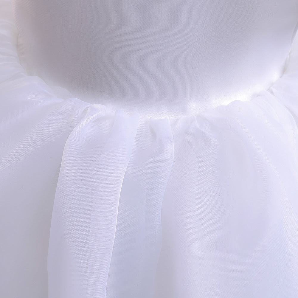 Rochie cu detailsi Ziala Alb