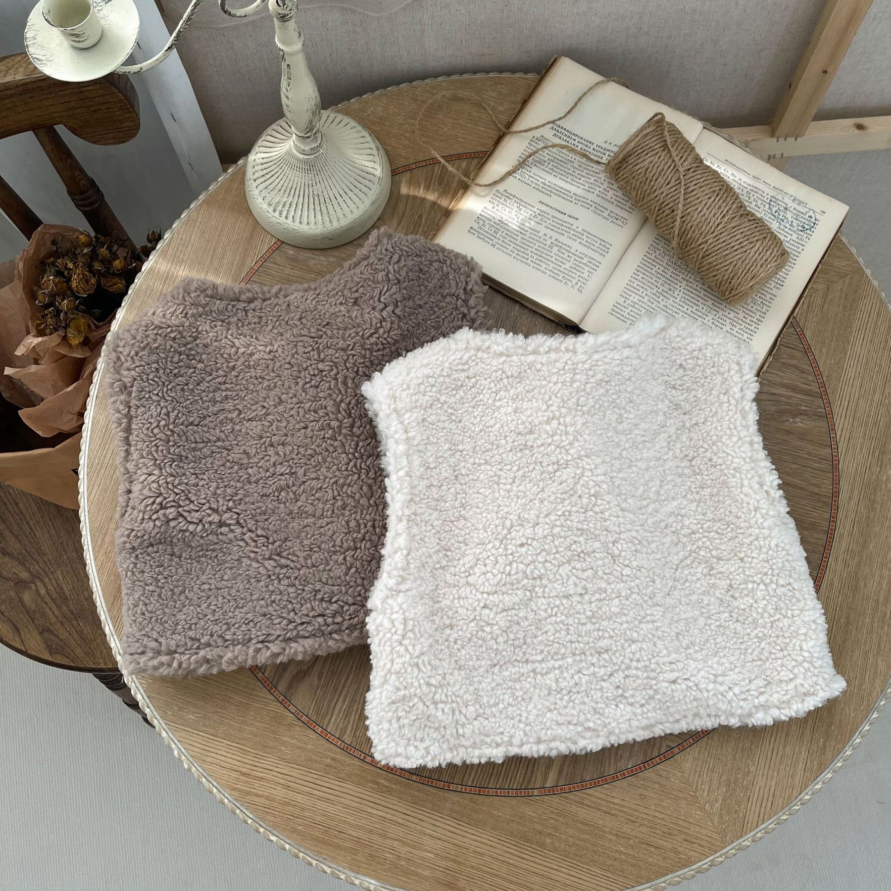 Dursa részletes mellény barna