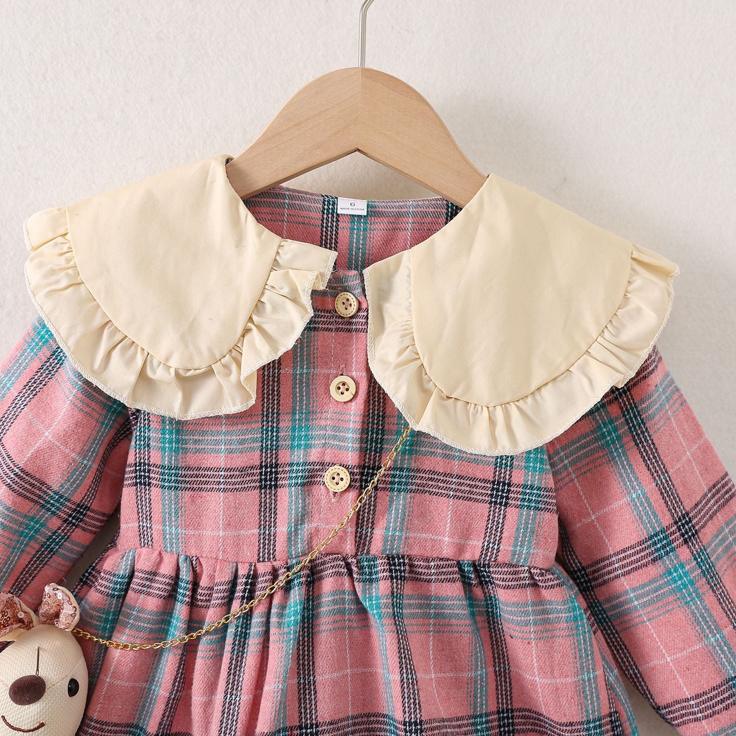 Colsya részletekkel díszített tunika Rózsaszín