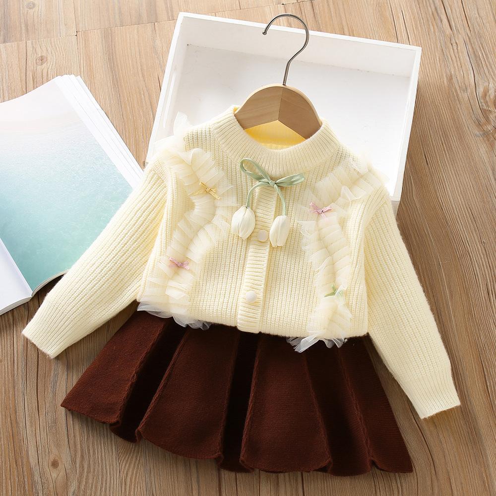 Saida kétrészes szett barna