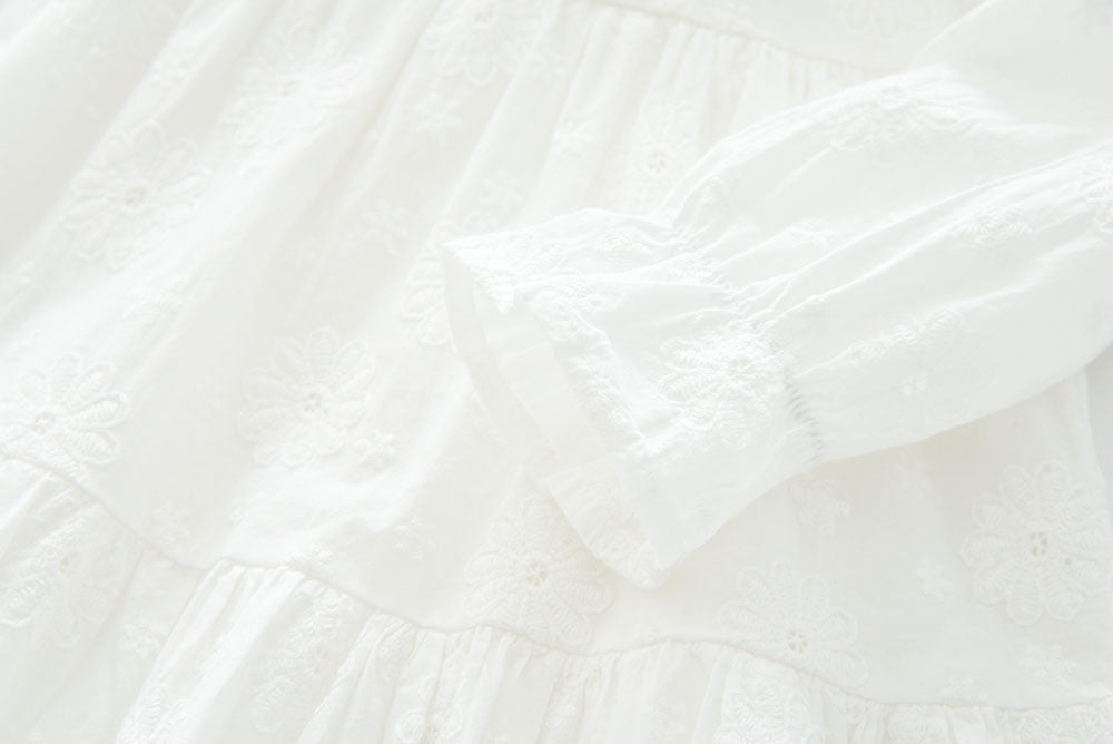 Rochie cu detalii Lasia Alb