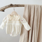 Berza részletes body  krémszínű