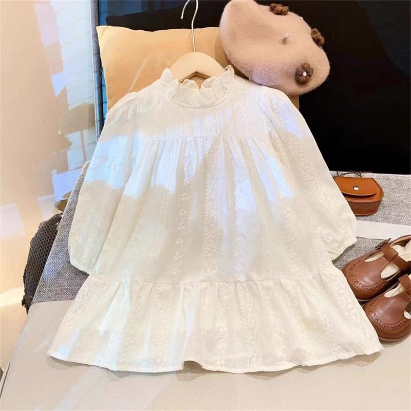 Rochie cu detalii Rubira Alb