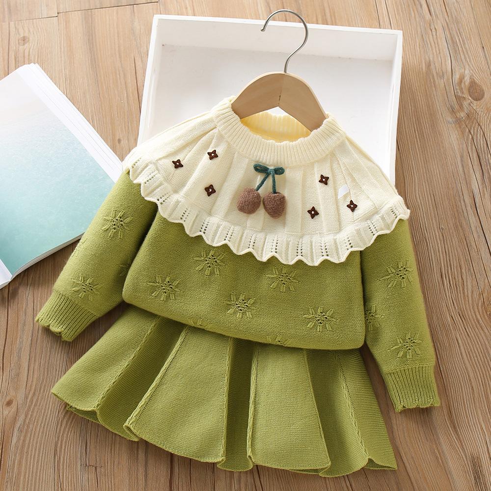 Ereza kétrészes szett zöld