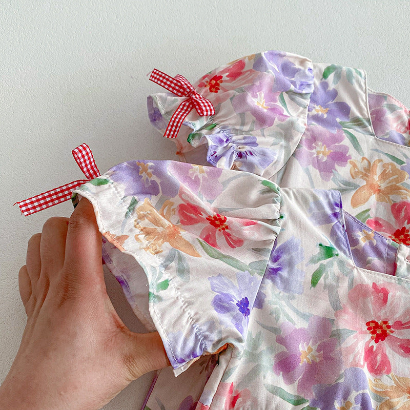 Stena lila body fejpánttal