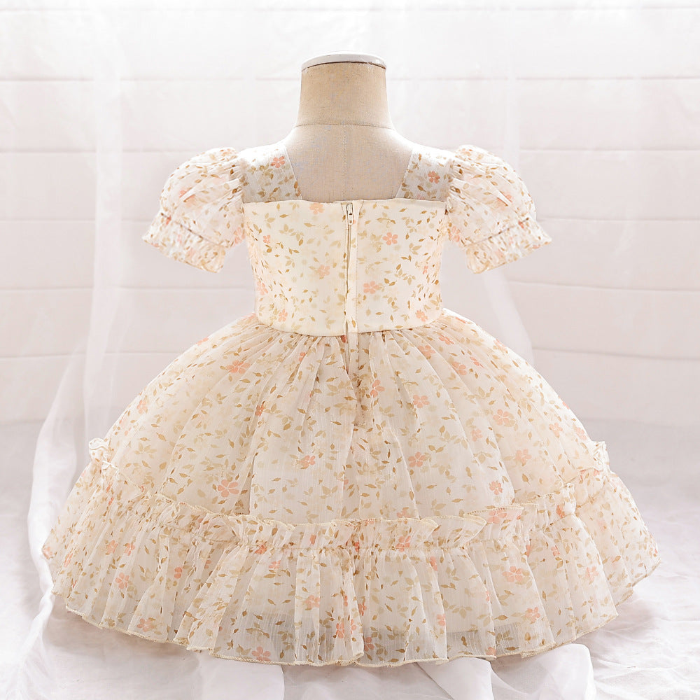 Rochie cu detalii lariena Crem