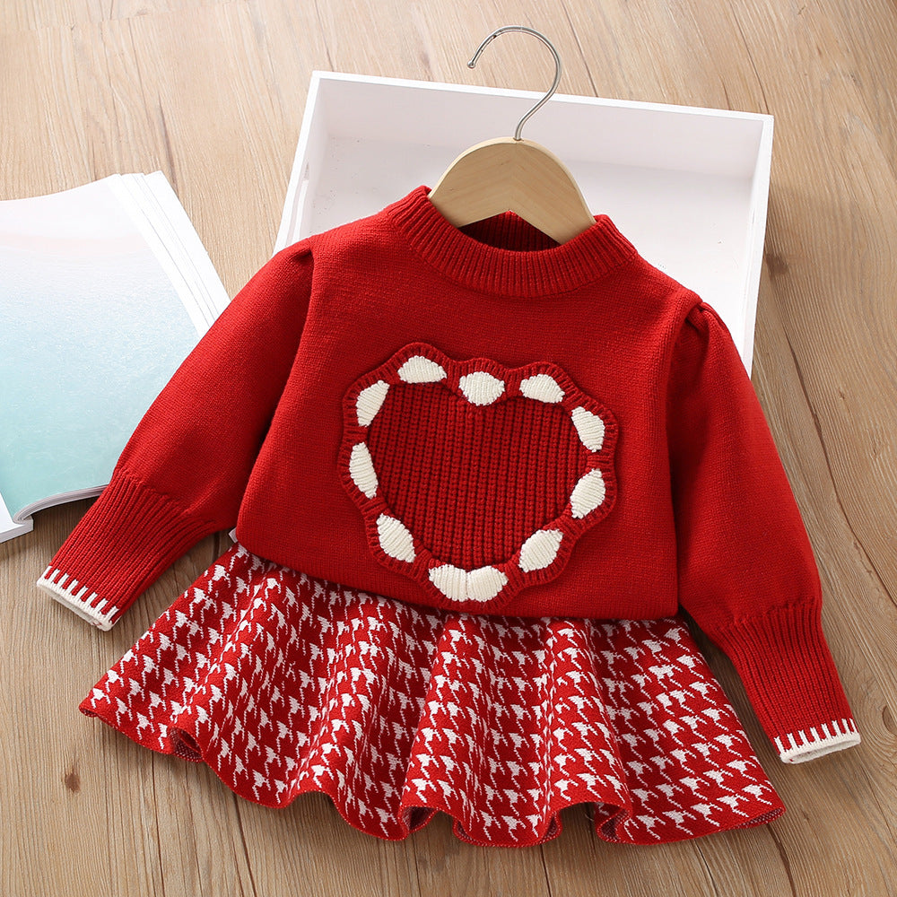 Sedamy kétrészes szett piros