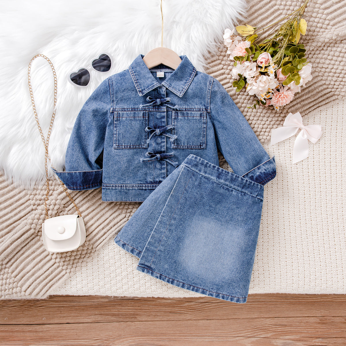 Set din doua piese Alora Albastru