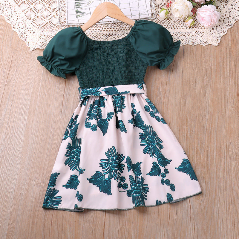 Rochie cu detalii Delnira Verde