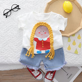 Két részes Gyna fehér szett