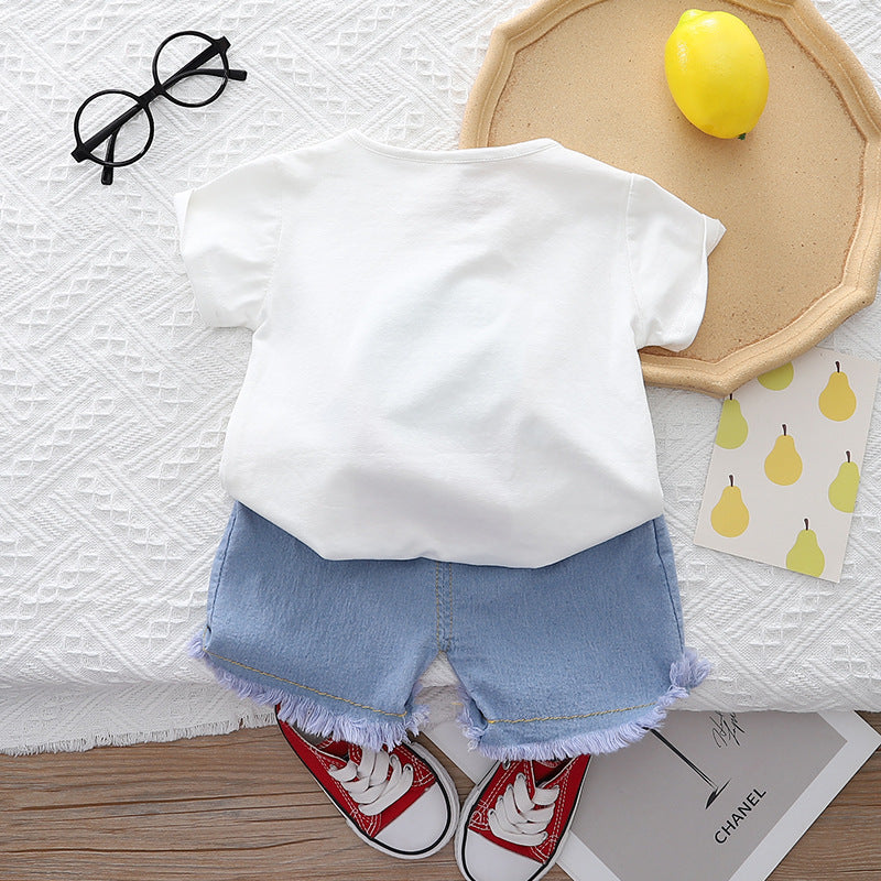 Két részes Gyna fehér szett