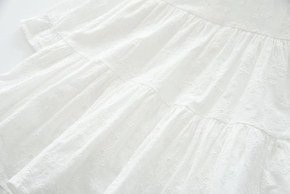 Rochie cu detalii Lasia Alb