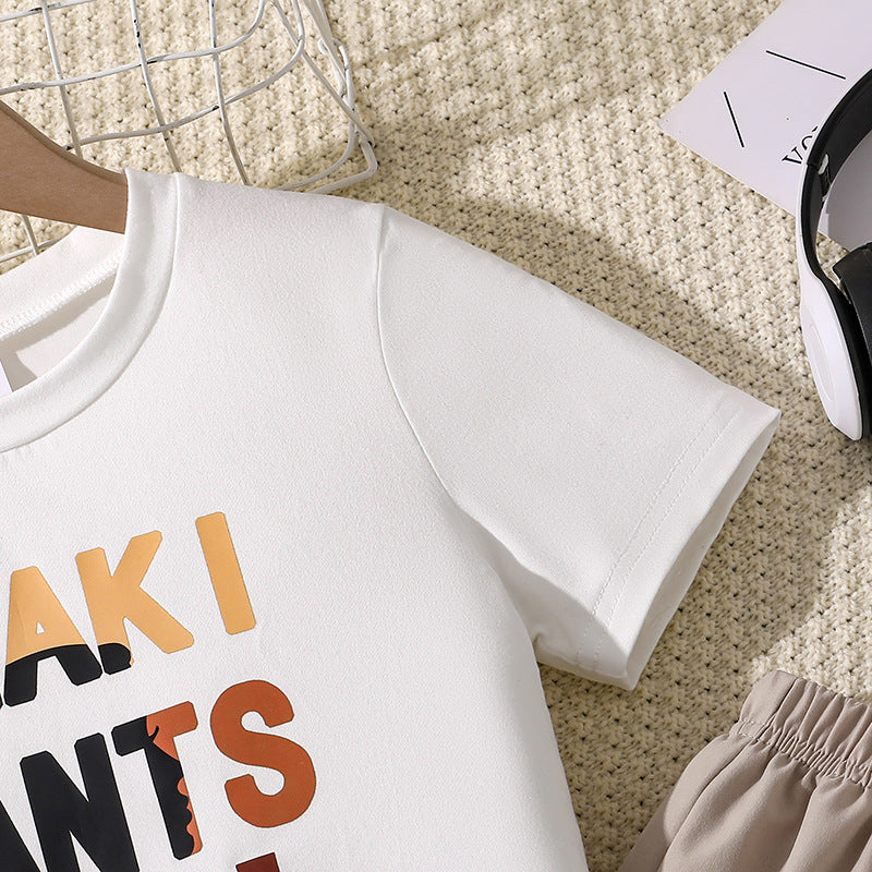 Catelina kétrészes szett krémszínű