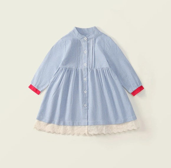 Roa kék részletes ruha