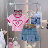 Lovya rózsaszín két darabos szett