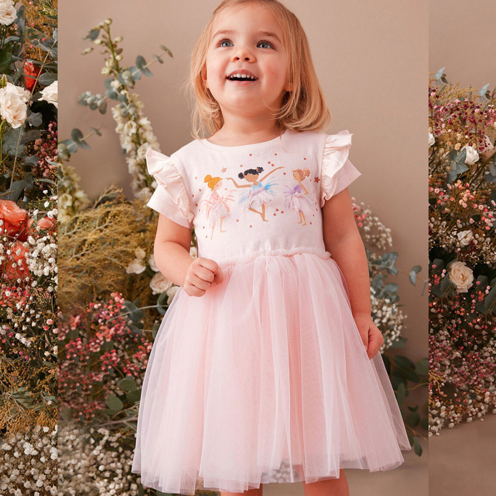 Lorana részletekkel ruha Rózsaszín