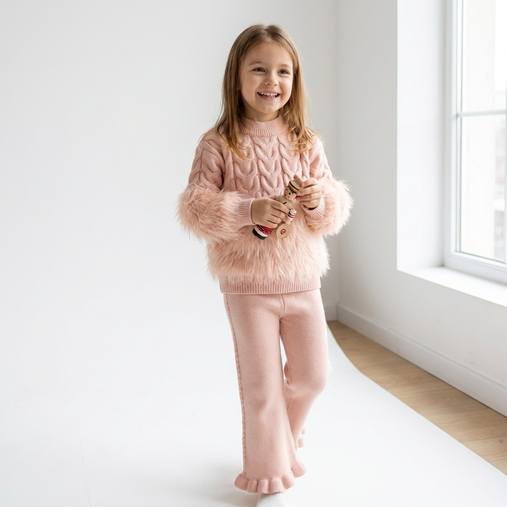 Desira rózsaszín kétrészes szett