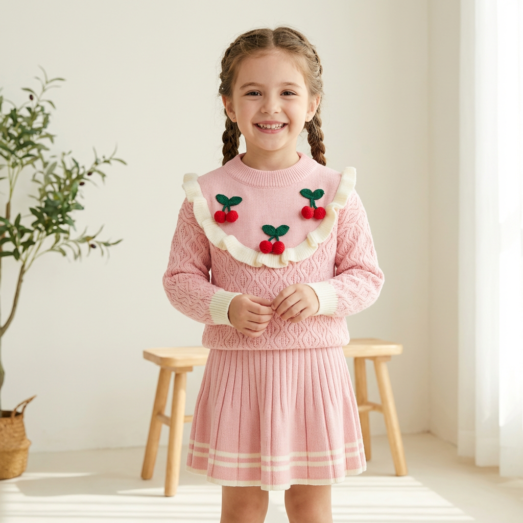 Tyrna rózsaszín kétrészes szett