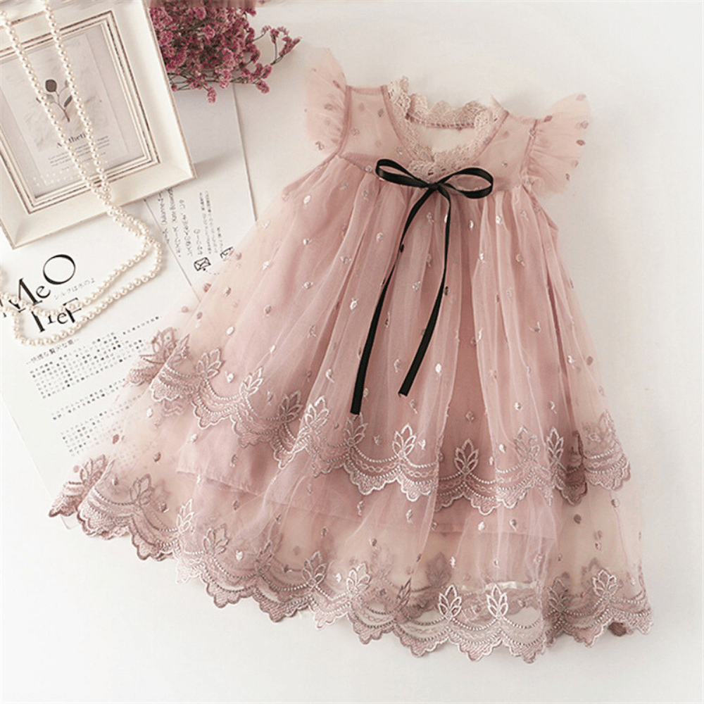Rochie cu details Babra Roz