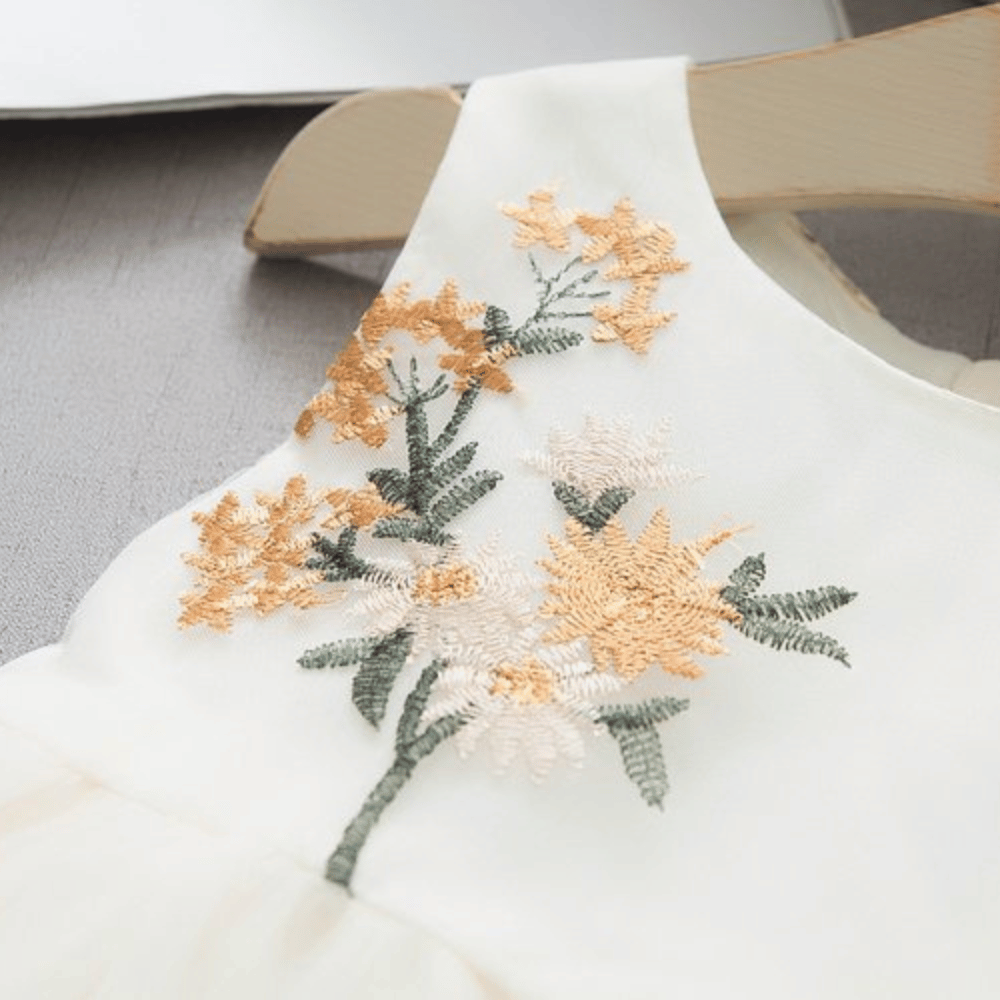 Rochie részletesen Saraita Crem