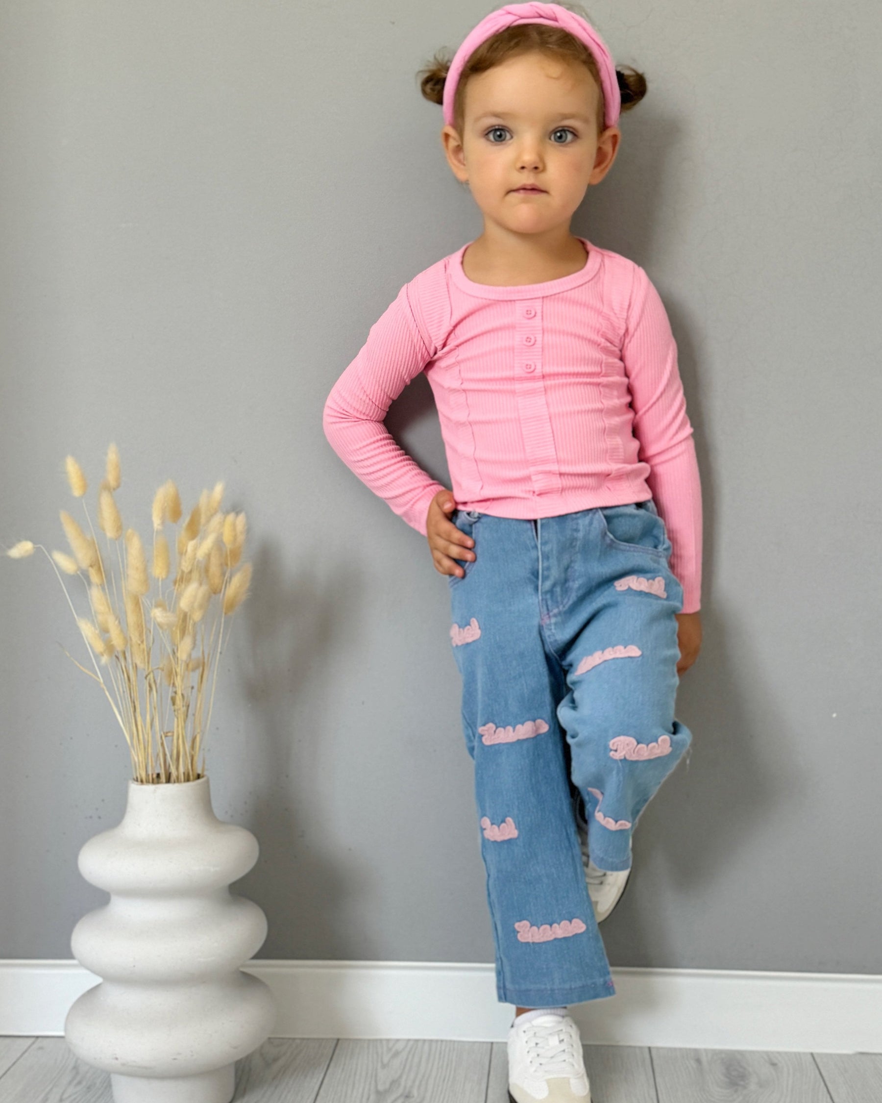 Kétrészes szett Valódi Rózsaszín