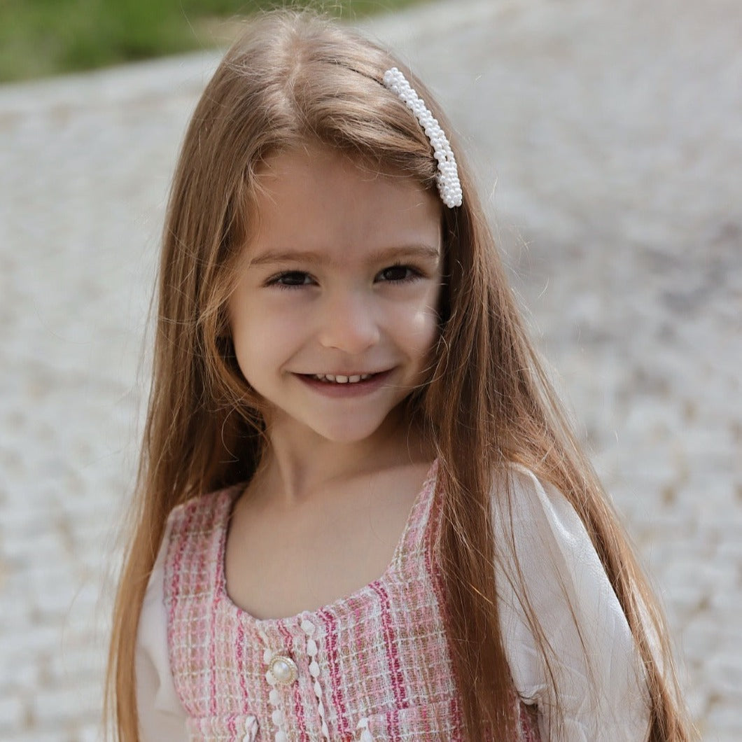 Sysara rózsaszín ruha részletekkel