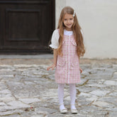 Sysara rózsaszín ruha részletekkel