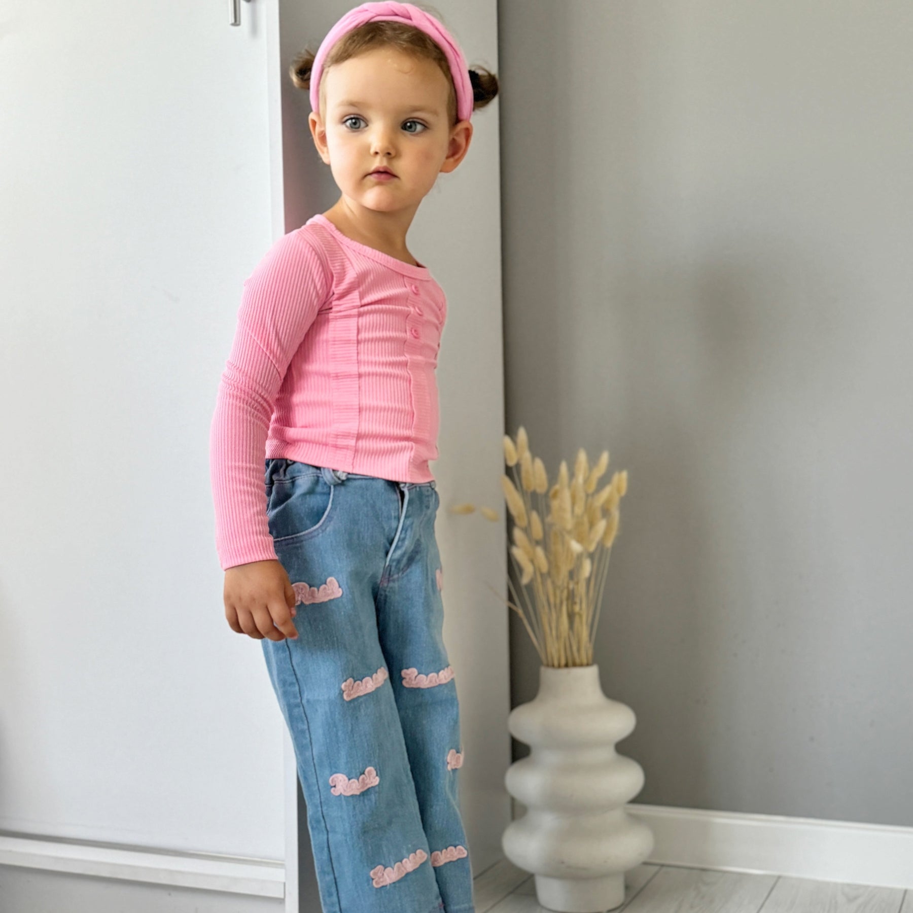 Kétrészes szett Valódi Rózsaszín