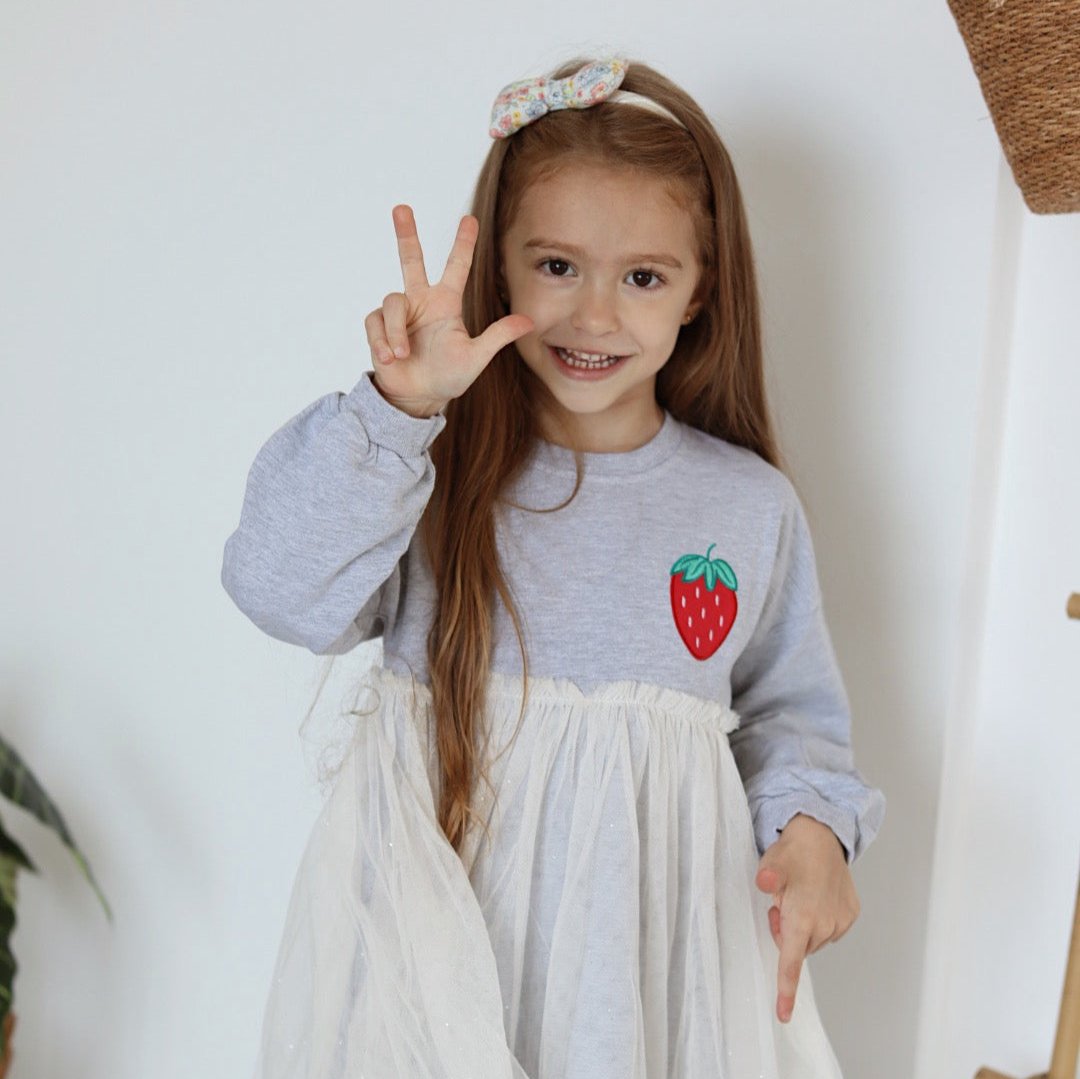Gysa részletes ruha szürke
