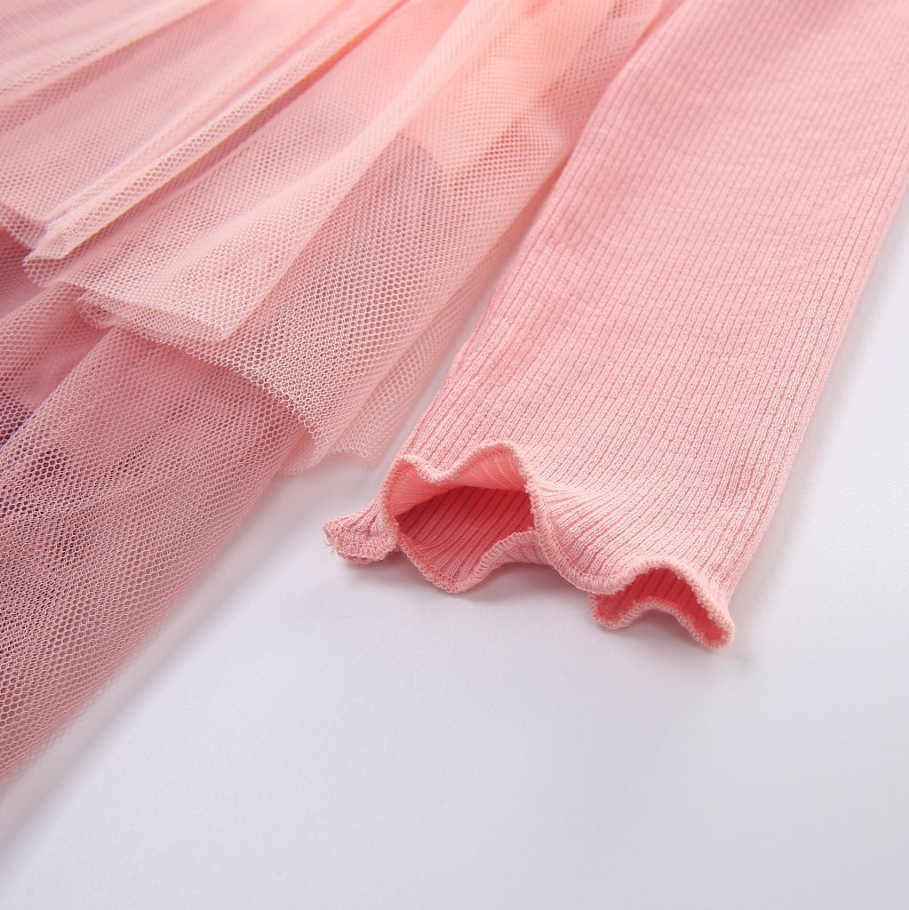 Rochie cu details Brila Roz